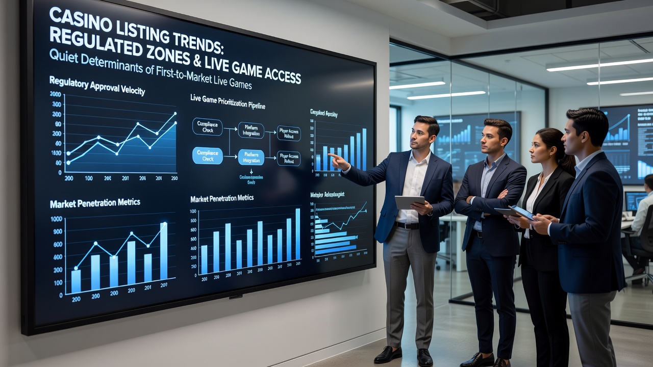 Live dealer game performance metrics displayed on aggregator dashboards used by operators in regulated zones