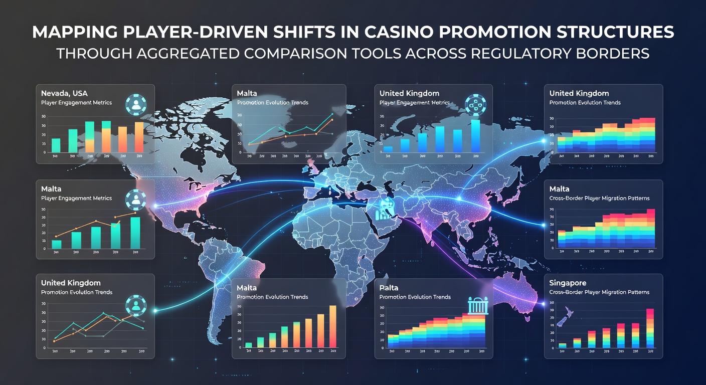 Aggregated comparison tools displaying casino promotion changes across multiple regulatory regions in May 2026