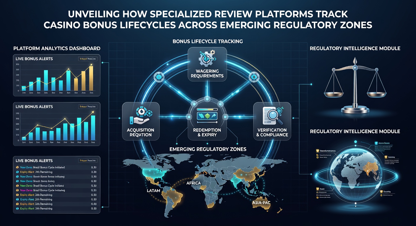 Specialized review platforms monitoring casino bonus changes across emerging regulatory zones